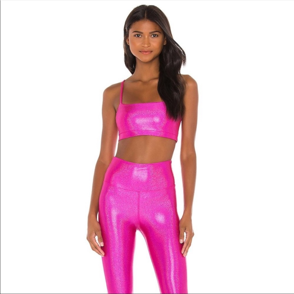 Sparkly pink beach riot set